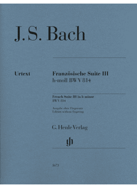 French Suite III b minor BWV 814
